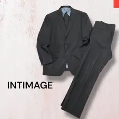 インティメージ　ツーパンツ　メンズスーツ　ジャケット　3点セット　ストライプ