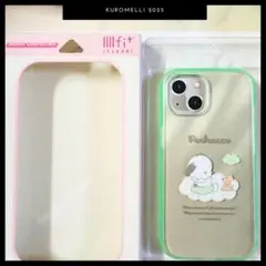 【未使用】ポチャッコ スマホケース iPhone 13 14 15 イーフィット