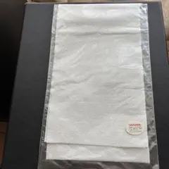 半衿　ホワイトポリエステル生地 100%