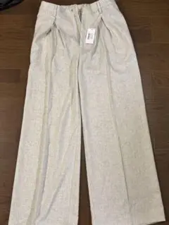 限定セール！　CLEL スラックス　ライトグレー