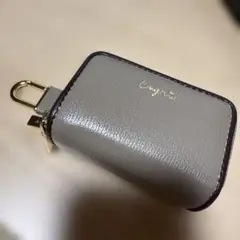 Ungrid キーケース グレイッシュベージュ