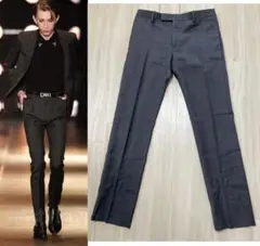SAINT LAURENT PARIS 14SS グレー スラックス 46