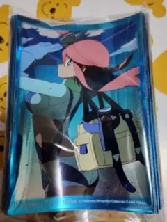 キャラクタースリーブ　ポケモン　フウロ　メタリック ポケモンカード フウロ メタリックver. 62枚入 デッキシールドの