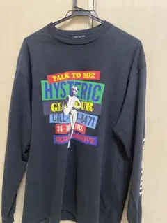 【超人気デザイン】 Hysteric Glamour デカロゴ ロンT