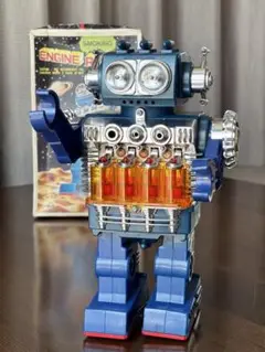 ビンテージ ブリキ スペース ファイティング ロボット SH 堀川 1970年代 ビンテージ ブリキ スペース ファイティング ロボット SH 堀川