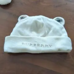 BURBERRY 耳付きベビー帽子 42
