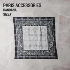 PARIS ACCESSORIES バンダナ ブラック