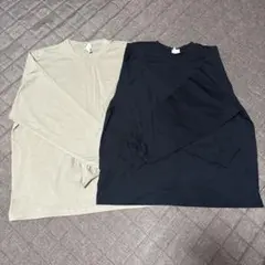 H&M エイチアンドエム ロンT 2セット