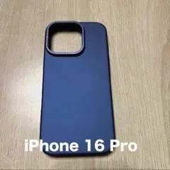 残り1点⭐️iPhone 16 Proケース 保護マグネット ネイビー スマホ