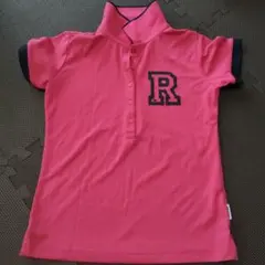 JUN ROPÉ ピンクポロシャツ Mサイズ