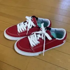 gravis グラビス レッド スニーカー シューズ