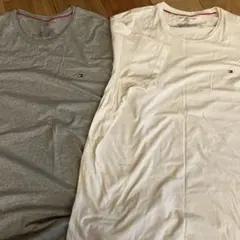 Tommy Hilfiger ホワイト Tシャツ　XL 2枚セット