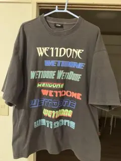WE11DONE オーバーサイズ Tシャツ グレー