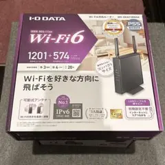 【新品】IODATA Wi-Fi6ルーター WN-DEAX1800GR