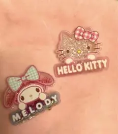 サンリオ　キティ　マイメロディ  マイメロ　クリップ