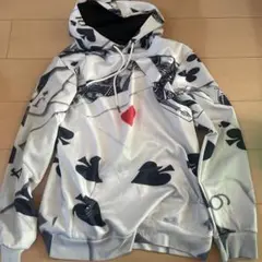 【冬服SALE】Mr. Bao Long&Miss.GO トランプ柄パーカー