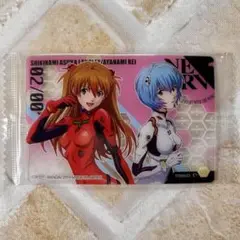 【未開封】 式波・アスカ・ラングレー 綾波レイ EVANGELION ウエハース