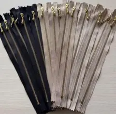 C20 金属製ファスナー25cm/3色各10本合計30本セット