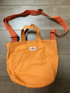 DANTON オレンジ トートバッグ