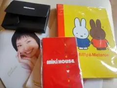 TKM MC４）Miffy A4サイズファイル　ミキハウス　メモ帳　レターセット