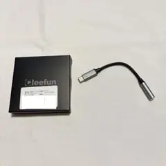 CLEEFUN USB Type-C イヤホンジャック変換 アダプター