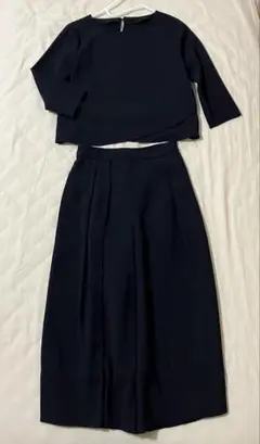 礼服　ダークネイビー 3点セット ９号