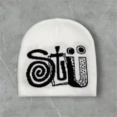 ビーニー stussy ヒステリックグラマー supreme y2k ホワイト