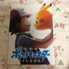 ポケットモンスター君に決めた！パンフレット