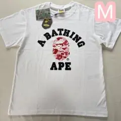 A BATHING APE Tシャツ Mサイズ ホワイト