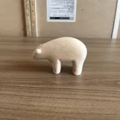 木製クマの置物