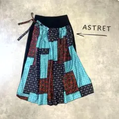 ASTRET アストラット スカーフラップ スカート　ユナイテッドアローズ