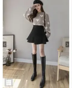 【匿名配送】GRLミニスカート黒ブラック量産地雷系 お値下げしました早い者勝ち‼️