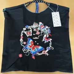 新品未使用タグ付きD.KELLY蝶の刺繍 トートバッグ