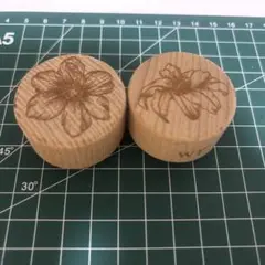 海外スタンプ　WTさん　お花2点セット