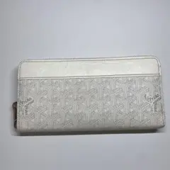 ゴヤール 長財布 白