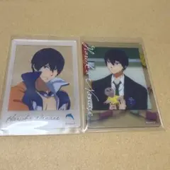 【匿名配送】Free! オケコン チェキ風クリアカード 七瀬遙ノーマルセット③