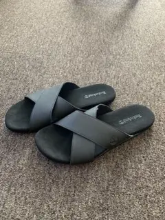 Timberland メンズ サンダル 28.0cm 黒 クロスストラップ