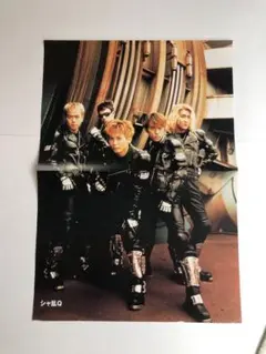 シャ乱Q & 宮本浩次 ポスター+記事 GBDELUXE'96