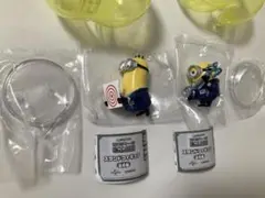 【新品・未使用】　怪盗グルーのミニオン超変身　スタンドフィギュア　2種セット