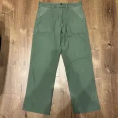 gung ho ベイカー made in usa W30 L30 オリーブ