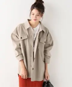 【新品タグ付き】シンプリシテェ CPO型TRシャツ ベージュ スローブイエナ