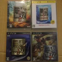 PS3ソフトまとめ売り　真・三國無双6他4本セット