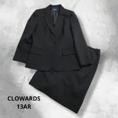CLOWARDS ピンストライプ スーツ セットアップ 黒 13AR