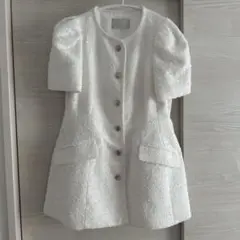 CELFORD☆ ファンシーツイードペプラムジャケット