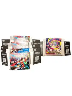 ポケカ　メガブレイブ×3 メガシンフォニア×1 合計4箱　空箱　ぺりぺり無し