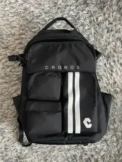 【希少】クロノス cronos 黒 Cロゴ バックパック CRONOS Splash-proof Backpack【BLACK】