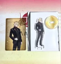 2点セット 刀剣乱舞 大本丸博 南泉一文字 ランダムアクスタ クリアカード