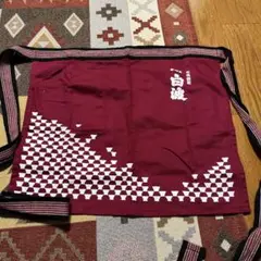 葉月!一閑張　一点物　鹿児島県薩摩白波焼酎前掛けリメイク　巾着袋FREE 2025年最新】白波前掛けの人気アイテム - メルカリ