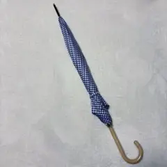 アニエスベー　ギンガムチェック　傘