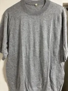 新品☆MUJI Labo グレーMサイズです クルーネック